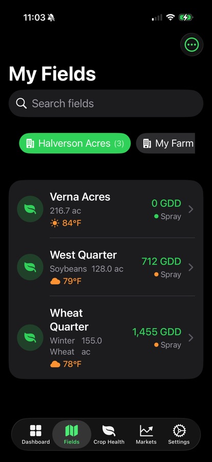 My Fields