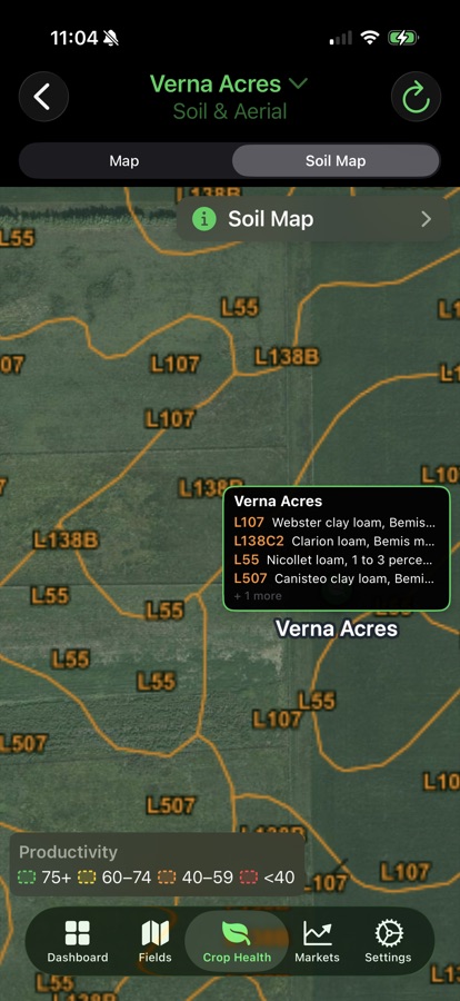 Soil Map · NCCPI